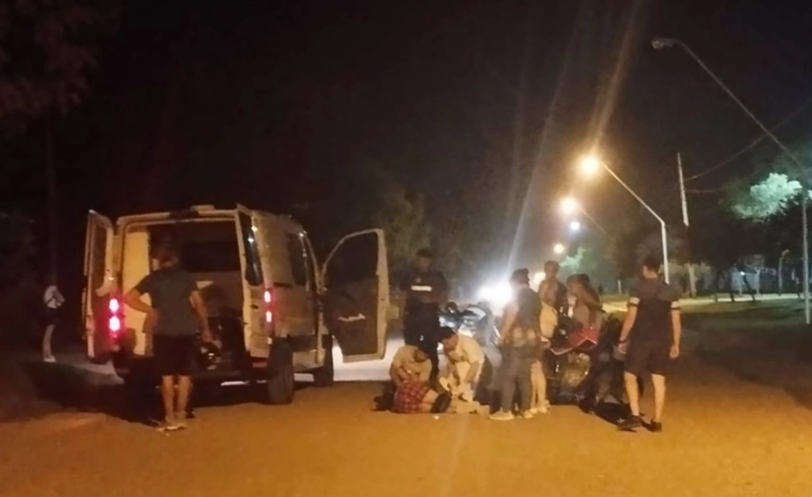 <i>Accidente de moto en Federal</i>