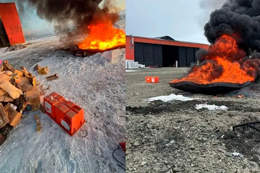 <i>Investigan pr&aacute;cticas prohibidas en una base argentina de la Ant&aacute;rtida</i>