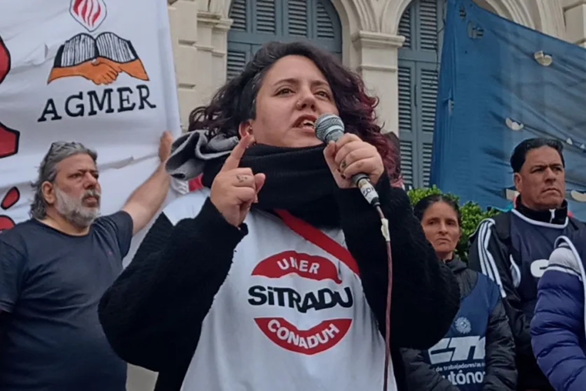 Sof&iacute;a C&aacute;ceres Sforza secretaria general de Sitradu