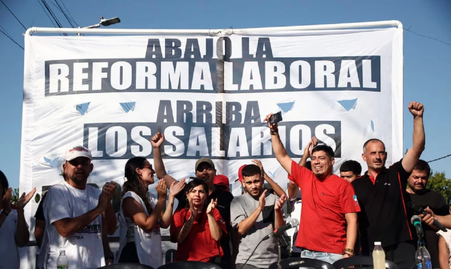 <i>La movilizaci&oacute;n del mi&eacute;rcoles 4 fue convocada junto a organizaciones piqueteras y agrupaciones de jubilado</i>