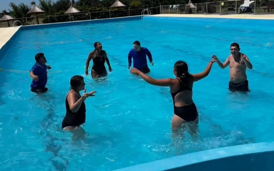 <i>El programa se desarroll&oacute; con profesiones integrando a la familia</i>