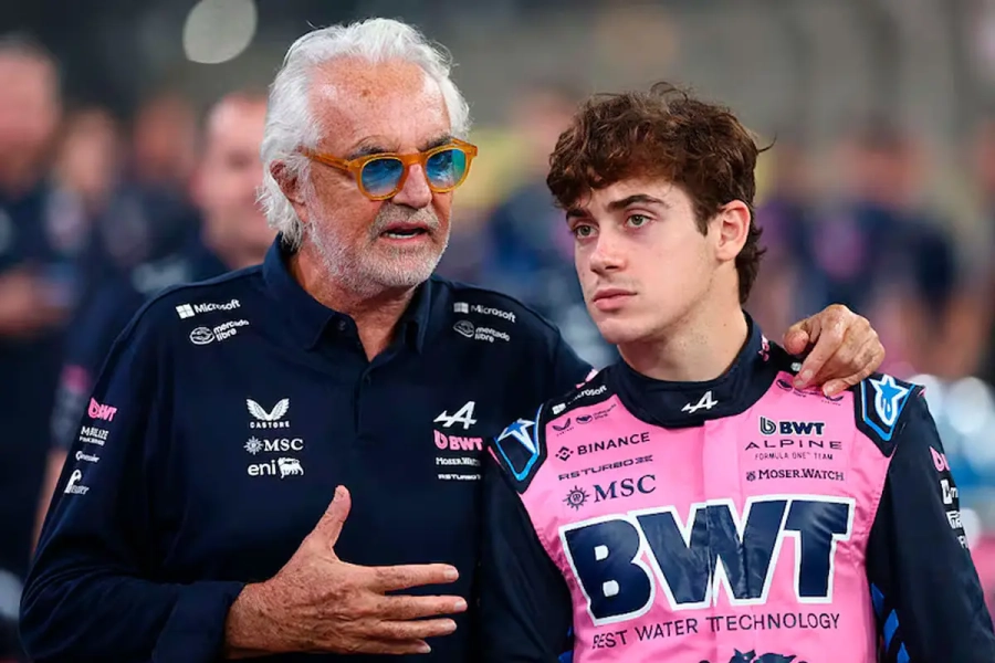 <i>Colapinto y Briatore</i>
