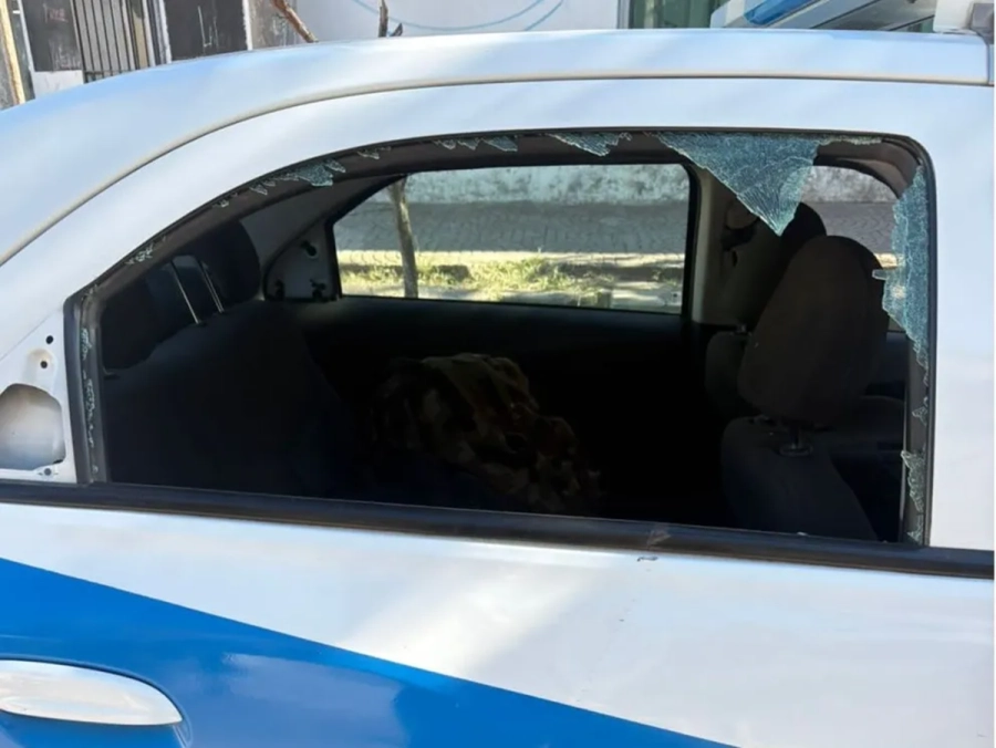 <i>Graves incidentes por una bicicleta robada, termin&oacute; con un patrullero da&ntilde;ado</i>