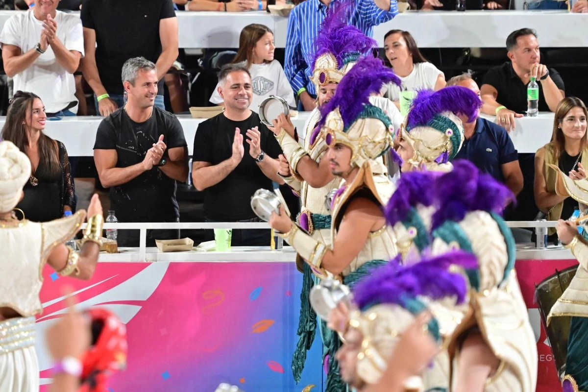 Mart&iacute;n Menen junto a Mauricio Davico