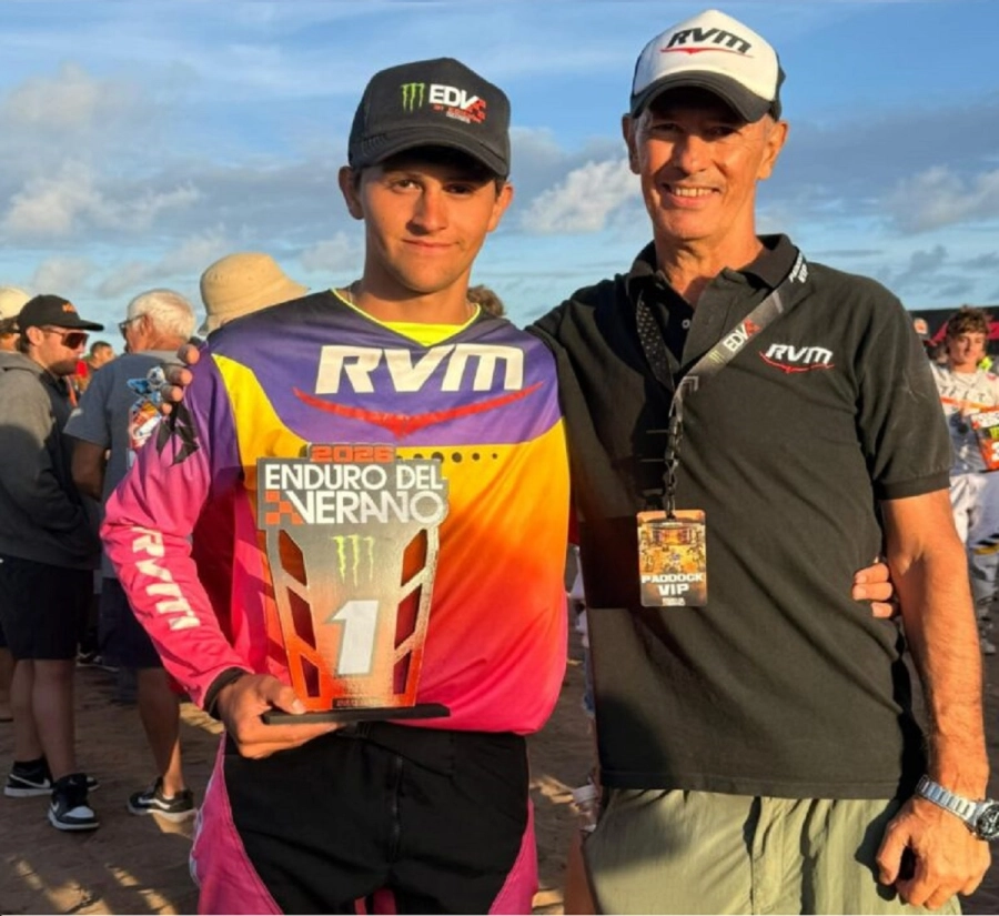 El motociclista local debut&oacute; en la arena en la categor&iacute;a Trail de Enduro