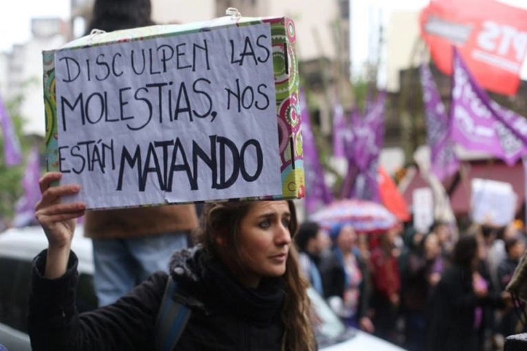 Argentina registra uno de los niveles m&aacute;s altos de violencia contra mujeres en el mundo