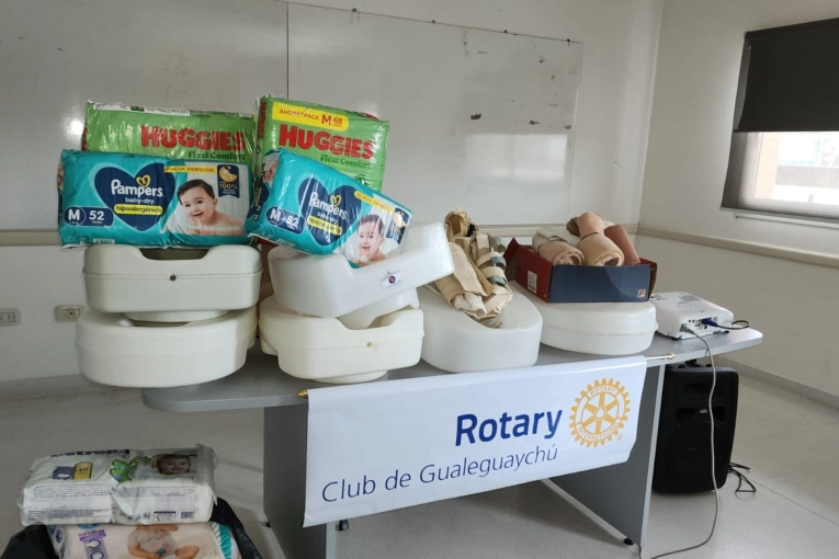 Rotary Club Gualeguaych&uacute; realiz&oacute; una nueva donaci&oacute;n al Hospital Centenario