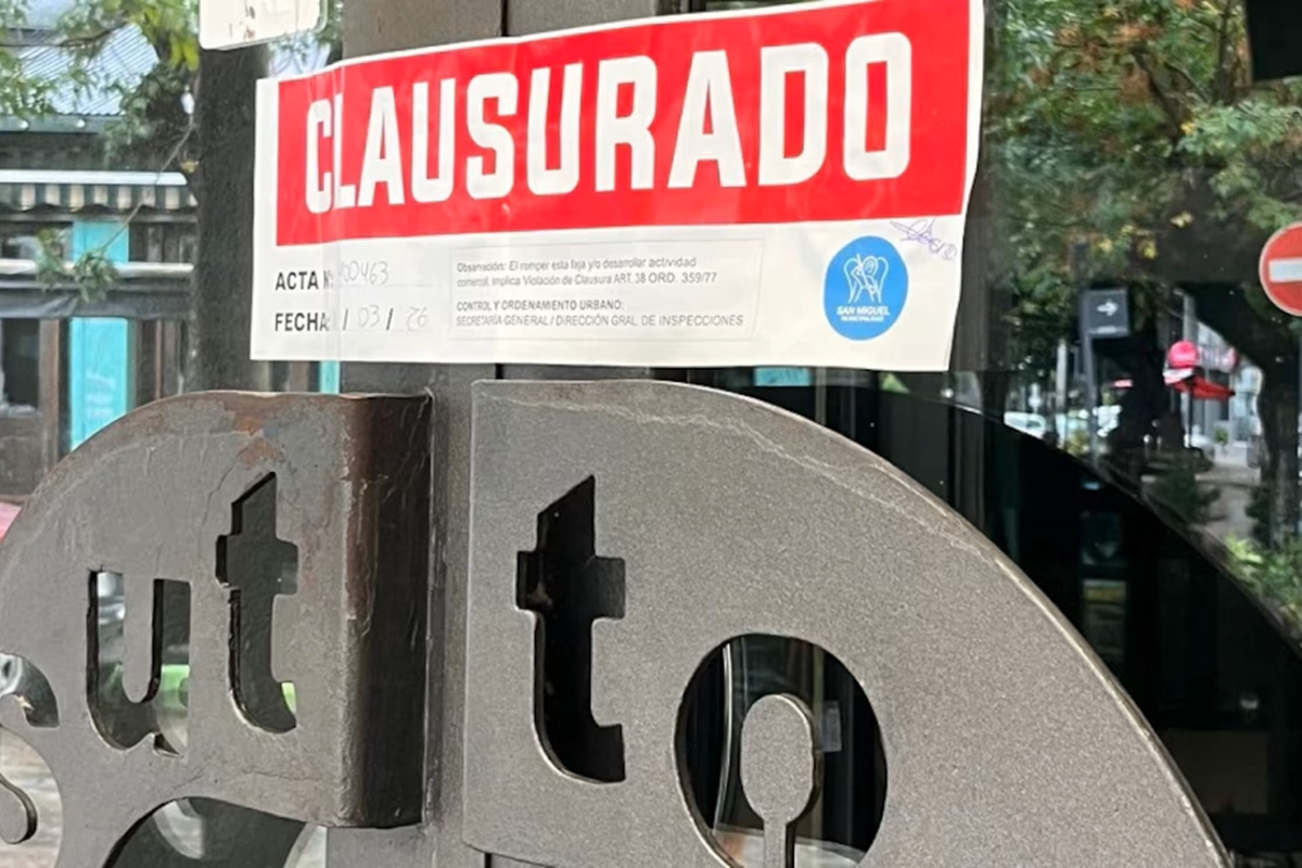El bar fue clausurado despu&eacute;s del incidente