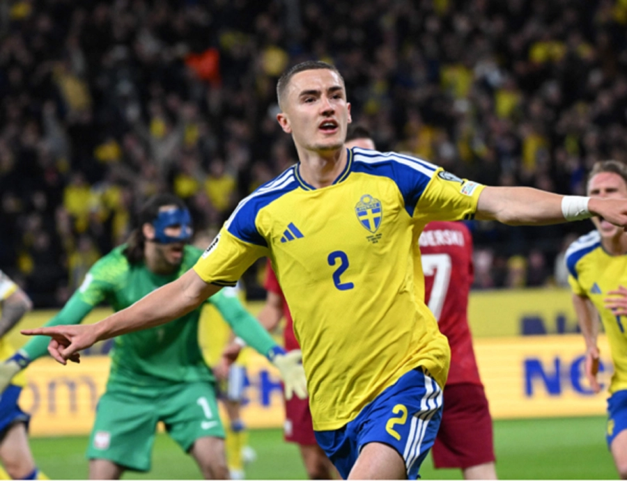 <i>Gustaf Lagerbielke celebra clasificaci&oacute;n de Suecia</i>