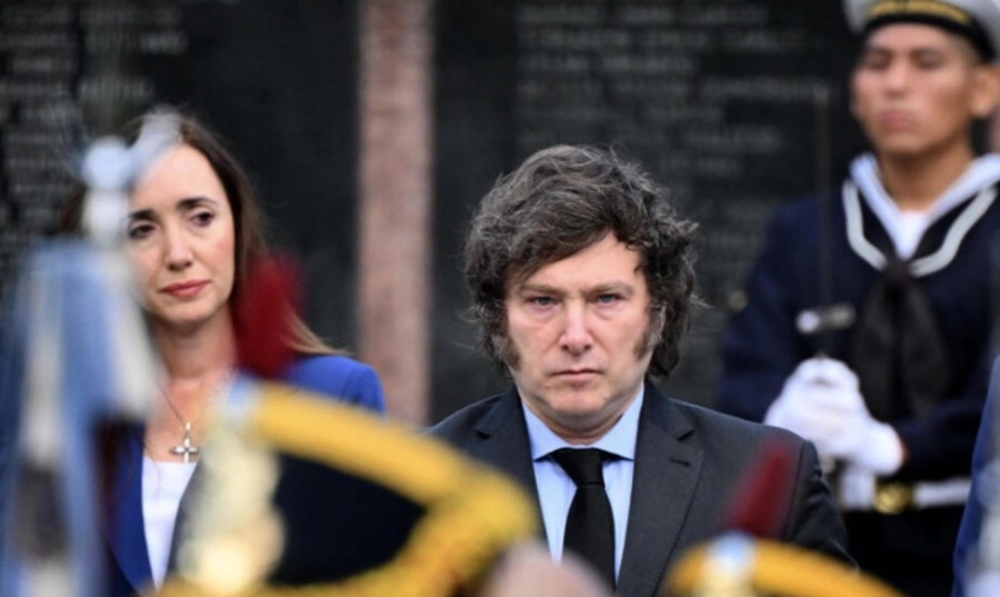 <i>A 44 del inicio de la guerra de Malvinas, el presidente Javier Milei encabez&oacute; el acto conmemorativo</i>