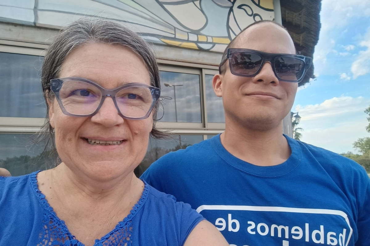 Carina Leonardi y Valent&iacute;n Guajardo