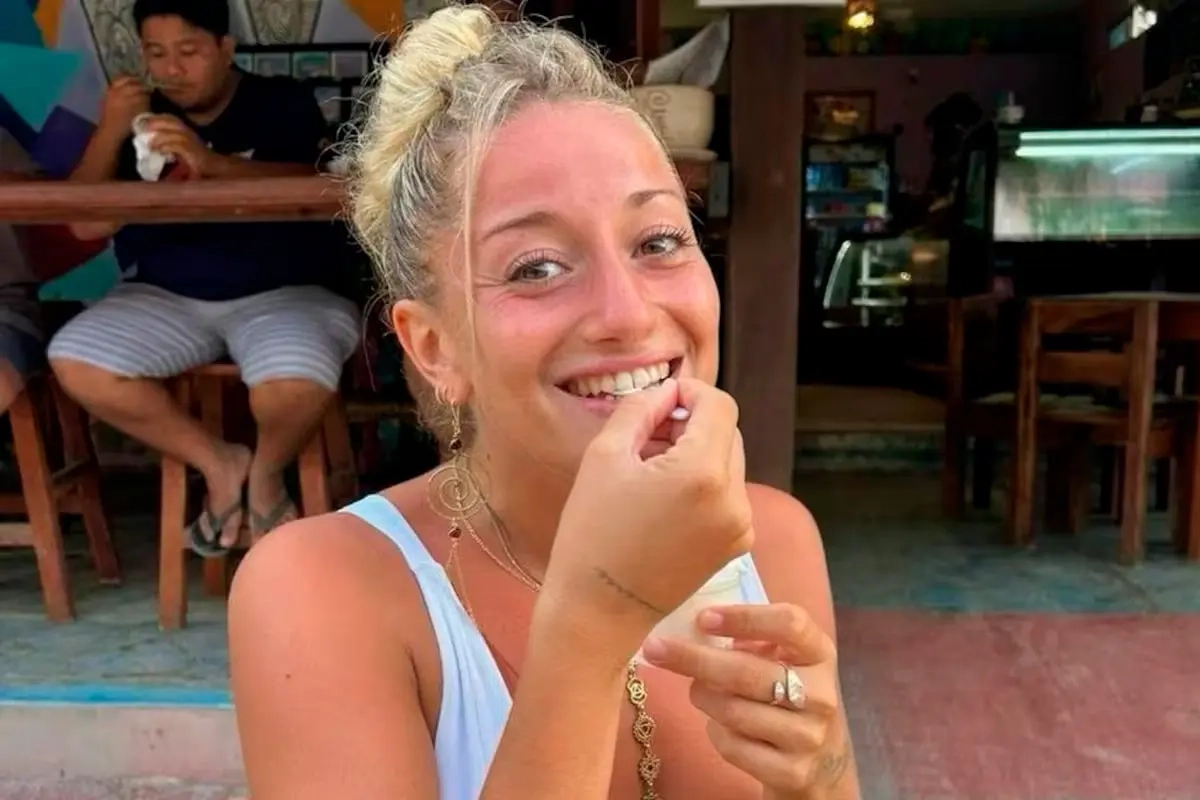 La turista argentino-italiana Serena Andreatta