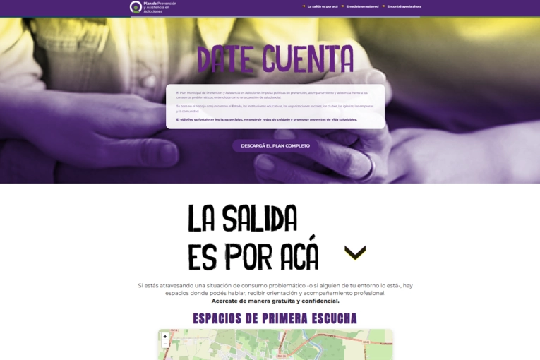 Lanzaron una plataforma digital de prevenci&oacute;n y asistencia en adicciones