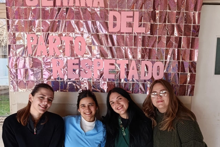 El Hospital Centenario se suma a la Semana Mundial del Parto Respetado
