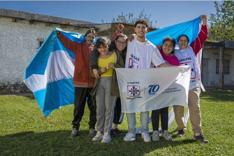 C&aacute;ritas lanz&oacute; su Colecta Anual bajo el lema &ldquo;70 a&ntilde;os alentando la esperanza&rdquo;