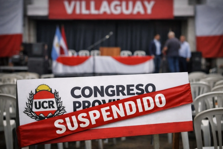 La UCR suspendi&oacute; el Congreso Provincial en Villaguay, deber&aacute; definir nueva fecha para debatir mandatos partidarios