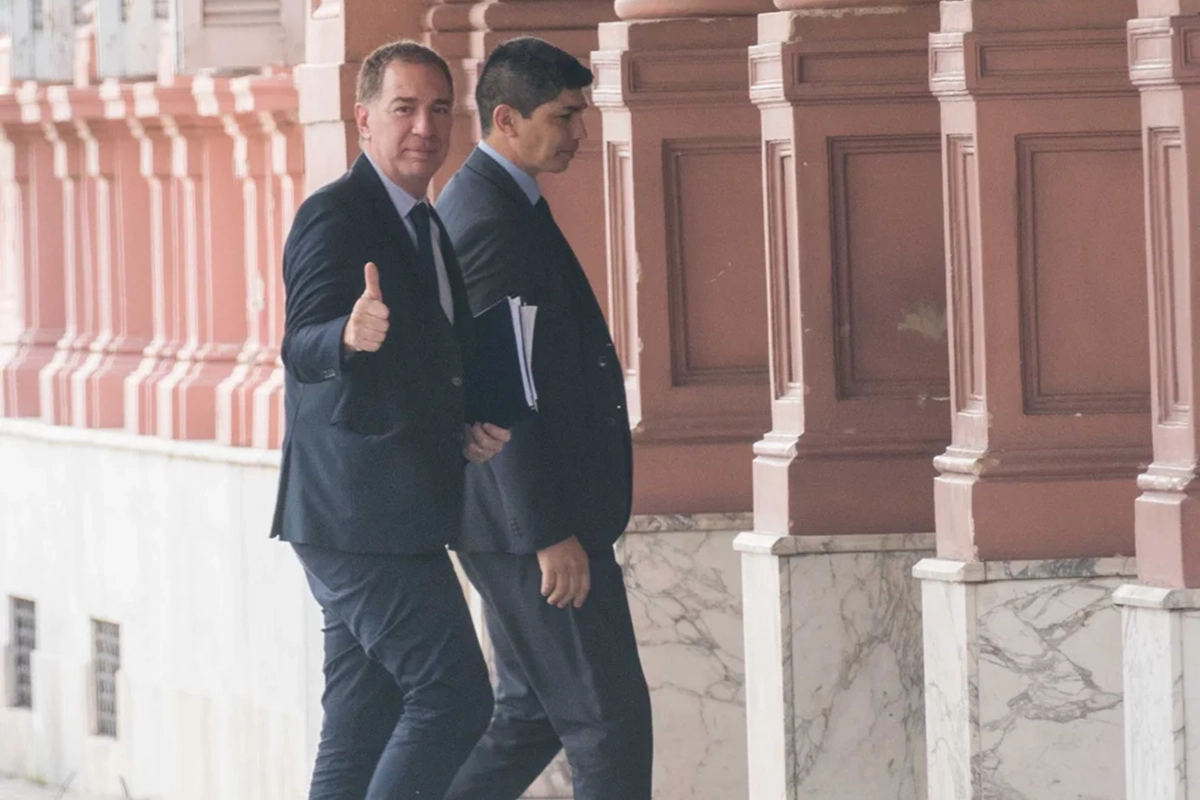 El ministro del Interior Diego Santilli