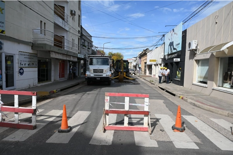 Cerrar&aacute;n dos cuadras de calle Montevideo por mejoras y tambi&eacute;n en Urquiza y Alem