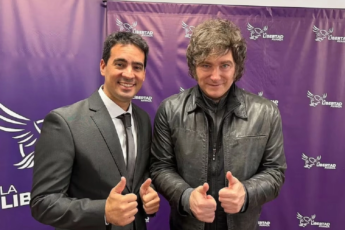 Adri&aacute;n Ravier y Milei