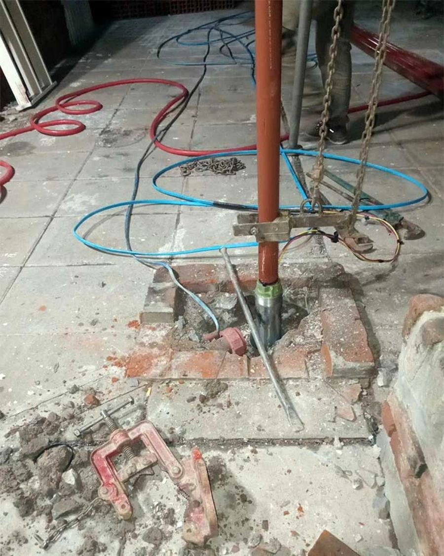 <i>La llave de paso de la ca&ntilde;er&iacute;a que concecta con el tanque principal hab&iacute;a sido cerrada</i>