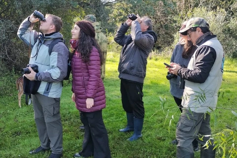 Vecinos de la ciudad asistieron a jornadas de avistajes de aves en reservas naturales
