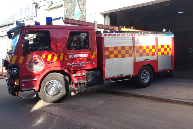 Escape de gas en Quijano y Angelelli: intervenci&oacute;n r&aacute;pida de Bomberos