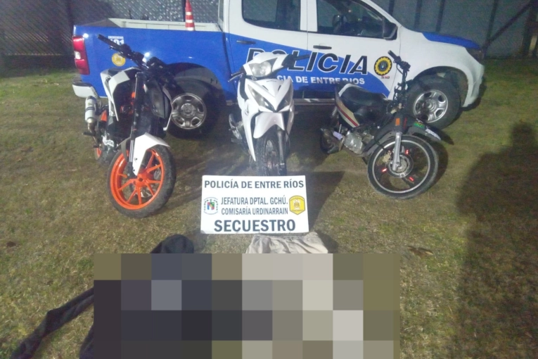 Secuestraron tres motos: dos por maniobras peligrosas y una ten&iacute;a pedido de captura por robo